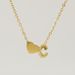 Titanium Steel Love Letter Necklace Female Simple K Stainless Steel 26 English Letter Pendant Clavicle Chain_ipsvogv.com