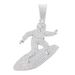 Unisex Alloy Jewelry Skateboard Boy Full Diamond Pendant Men's Hip Hop Style Personality Accessories Necklace_ipsvogv.com