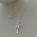 Korean Bowknot Ribbon Necklace 2024 New Light Luxury High-end Ins Style Niche Sweet Simple Clavicle Chain_ipsvogv.com