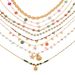 Women's Jewelry Titanium Steel Necklace Accessories High End Bohemian Clavicle Chain Holiday Stainless Steel Necklace Accessories_ipsvogv.com