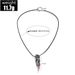 Exaggerated Personality Wolf Fang Pendant, Leather Rope Necklace, Fashionable Pendant_ipsvogv.com