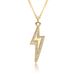 Women’s Jewelry Set Fashion Hot Selling Hip Hop Lightning Pendant Fashion Personality Round Zircon Hip Hop Hip Hop Pendant_ipsvogv.com