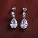 Cao Shi's Hot Selling Earrings Are Grand Women's Water Droplets, Zircon Copper Earrings, Fashionable And Popular_ipsvogv.com