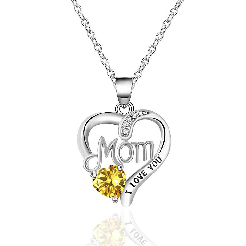 Cao Shi's Hot Selling, I Love Your With Inscripted Letters, Mother's Day Gift For Mom, Necklace_ipsvogv.com