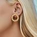 High End Copper Plated K Real Gold All Match Retro Temperament Earrings Business Commuting Accessories_ipsvogv.com
