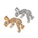 Unisex New Exaggerated And Fierce Tiger Pendant 3D Full Diamond Zircon Agate Eye Hip Hop Pendant With Chain_ipsvogv.com