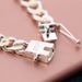 Trendy Fashion Exquisite Jewelry Silver Personality Men's Two-tone Side Buckle Bracelet_ipsvogv.com