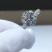 American Mosan Diamond Platinum Pure Silver Luxury Set Six Claw Ring Women's Ice and Snow Emperor_ipsvogv.com