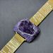 New Stainless Steel Strap Amethyst Bracelet For Women Energy Stone Jewelry_ipsvogv.com