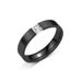 Fashion Zircon Titanium Steel Women's Korean Edition Simple Temperament Couple Ring_ipsvogv.com