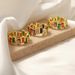 Light Luxury, Simple Fashionable Copper Material Paired With Colorful Zircon Open Ring, Creative Design And Decoration_ipsvogv.com