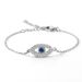 New Minimalist Women's Fashionable Devil's Eye Crystal Bracelet, Dark Personality Eye Shaped Accessory_ipsvogv.com