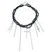 Delicate Cross Tassel Pendant Glass Rice Bead Collarbone Chain Ins Trendy Multi-layer Necklace_ipsvogv.com