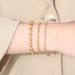 Stainless Steel Simple Fashion Steel Bead Chain Versatile Round Bead Bracelet Handmade Chain Jewelry_ipsvogv.com