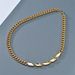 Men's Jewelry Cuban Chain Titanium Steel Necklace Spliced Single Layer Hip Hop Necklace Street Fashion Stainless Steel_ipsvogv.com