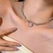 Zircon Crystal ! Love Light Luxury Niche End Cold Wind Necklace Clavicle Chain 2022 New High School Student_ipsvogv.com