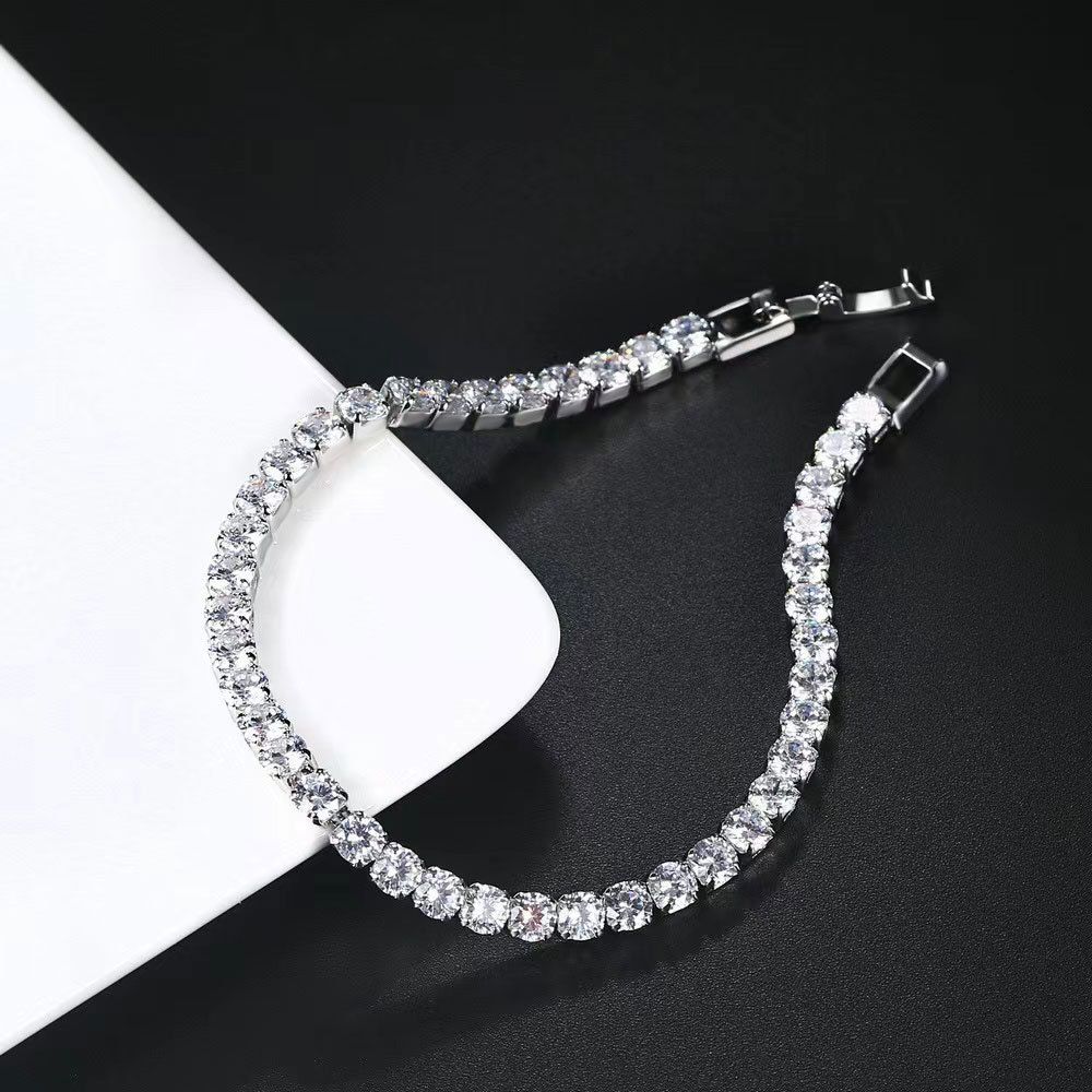 Hot Sale 24AA Claw Men's Hip-Hop Inlaid Diamond Bracelet Rhinestone Chain_ipsvogv.com