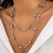 Jewelry Punk Exaggerated Large Round Collar Collarbone Chain Hot Selling Geometric Bead Beaded Necklace For Women_ipsvogv.com