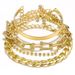 personality retro thick chain anklet set ins cold style retro anklet bracelet set female_ipsvogv.com