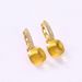 Purple Candy Earrings For Women S925 Silver Gold Plated Colored Gemstone Earrings Light Luxury Fashion High End_ipsvogv.com