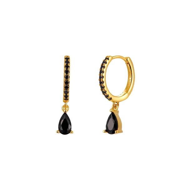Women's Jewelry Light Luxury S925 Silver Needle INS Style Geometric Water Drop Diamond French Earrings Fashion Hit_ipsvogv.com
