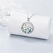 Women's Jewelry Tainless Steel Bracelet Simple Inlaid Shell Mustard Seed Necklace_ipsvogv.com