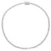 4mm Zircon Tennis Chain Hip Hop New Stone Inlaid Couple Necklace_ipsvogv.com