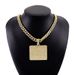 Hip Hop Shiny Cuban Chain Exaggerated Graphic Full Diamond Pendant Necklace_ipsvogv.com
