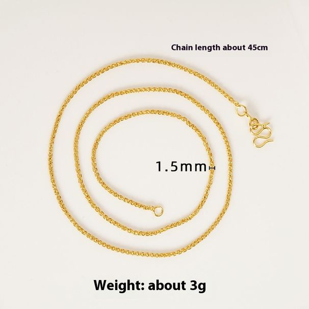 Vietnamese Sand Gold Gourd, Diamond Pestle, Pixiu Pendant, Women Can't Fall Off For A Long Time, Se Wei Xue, Same Brass_ipsvogv.com
