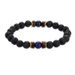 Same Style Shining Stone Volcanic Stone Black Iron Stone Bracelet Couple Bracelet Personality Bracelet_ipsvogv.com
