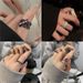 Sweet Cool Zircon Simple Opening Feminine Temperament, Fashionable And High-end Sense, Index Finger Ring With Niche_ipsvogv.com