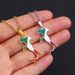 Italian map pendant stainless steel necklace ethnic style female niche design light luxury geometric oil drop jewelry_ipsvogv.com