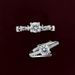 Live broadcast Mosang stone 50 point ring, simple and luxurious heart eight arrow proposal diamond ring_ipsvogv.com