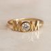 Sanjie's New Letter Mom MOM Simple Fashion Personalized Ring Mother's Day Gift Jewelry_ipsvogv.com