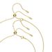 Double Layer Red Bean Ice Cream Water Drop Necklace Female Element Crystal Clavicle Chain_ipsvogv.com