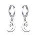 Women’s Jewelry Set Fashion Simple Ins Style Star And Moon Combination Earrings Female Earrings Small Fresh Sweet Earrings Style Ear Buckles_ipsvogv.com
