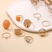 New Hot Selling Fashion Set With Diamond Inlay, Minimalist 9-piece Combination Set, Joint Ring_ipsvogv.com