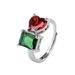 New High-end Emerald Love For Women, Not Fading, Personalized And Fashionable Bracelet Ring_ipsvogv.com