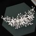 Original Bridal Jewelry Alloy Pearl Hair Comb Insert Comb Handmade Bridal Wedding Headdress_ipsvogv.com