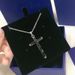 Cross Necklaces For Men And Women Elements Crystal Clavicle Necklace_ipsvogv.com