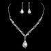 Women's Dinner Jewelry Fashion Wedding Photography Accessories Earrings Necklace Bracelet Set Combination_ipsvogv.com