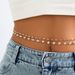 Jewelry Sweet Cool Beach Versatile Body Simple Double Layer Water Full Diamond Waist Chain Female_ipsvogv.com