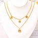Modern Style Geometric Titanium Steel Plating Gold Plated Bracelets Earrings Necklace_ipsvogv.com