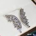 Cao Shi's hot selling exaggerated horse eye diamond angel wing Ring Earring Jewelry adjustable women's ring_ipsvogv.com