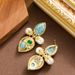 Antique Style Diamond Inlaid Pearl In French Literature, Female Niche Personality, Ethnic Style, High-end Silver Needle_ipsvogv.com