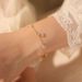 Women's Jewelry Retro Four Leaf Clover Tassel Zircon Bracelet Light Luxury Fashion All Match Design High End Stacking Hand Jewelry_ipsvogv.com