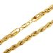6MM thick twist chain color-retaining electroplating non-fading gold necklace hip hop men's chain_ipsvogv.com