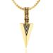 Men's Jewelry Titanium Steel Jewelry Titanium Steel Arrow Pendant Stainless Steel Retro Necklace_ipsvogv.com