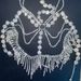 Shiny Rhinestone Retro Tassel Headdress Hair Accessories Fashion Diamond Mask Jewelry_ipsvogv.com