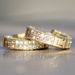 full diamond earrings new style ear buckle earrings men's gold earrings women's earrings hot selling accessories_ipsvogv.com
